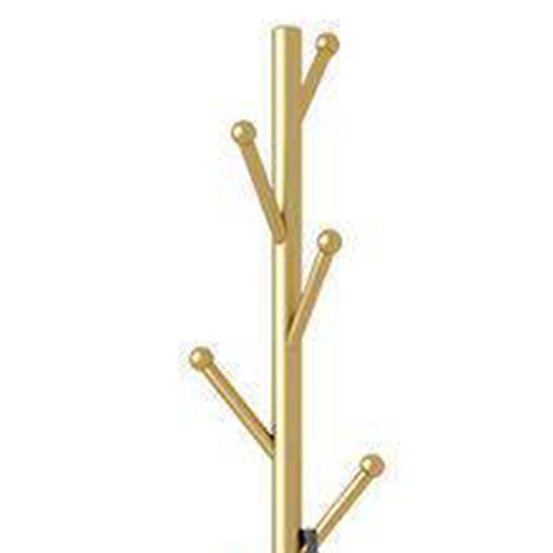 Marble Base Hall Tree Light Luxury Hanger Coat Metal Coat Rack with 6 Hooks Clearhalo 'Entry & Mudroom Furniture' 'furn' 'furn_hall_tree_coat_racks' 'Furniture' 'Hall Trees & Coat Racks' 'hall_tree_coat_racks' 1200x1200_04dd5bb4-4fa1-4e22-a89f-59836e083568