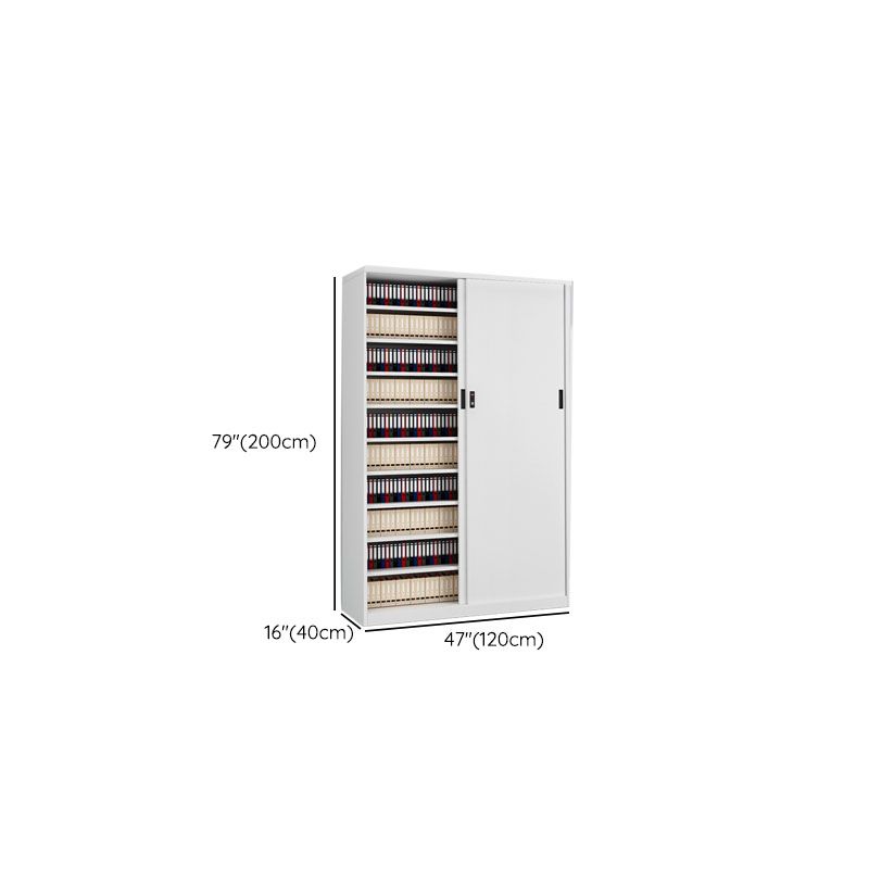 Archivo de metal Babyet Estantes de almacenamiento contemporáneo Bloqueo de archivos de archivos