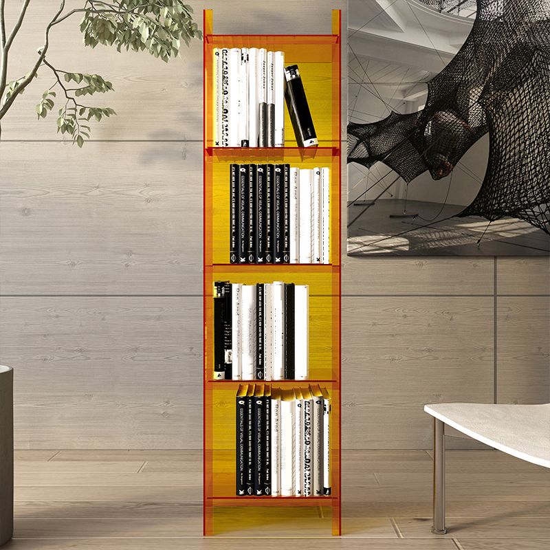 Vertical Scandinavian Standard Bookshelf with Acrylic Frame and Shelf Clearhalo 'Bookcases' 'furn' 'furn_bookcases' 'Furniture' 'furniture_bookcases' 'Office Furniture' 1200x1200_04e2c1e7-68e5-4cf6-a346-59b4f92360f1