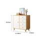 15" D Wooden Dresser Modern Style Storage Chest with Drawers and Doors Clearhalo 'Bedroom Furniture' 'Dressers & Chests' 'dressers_chests' 'furn' 'furn_dressers_chests' 'Furniture' 1200x1200_04e4bea7-ac36-4f15-be12-5a860eab8572