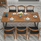 Industrial Style Pine Solid Wood Dining Table Sled Base Rectangle Table for Home Clearhalo ' dining_table' 'Dining Tables & Seating' 'Dining Tables' 'furn' 'furn_dining_table' 'Furniture' 'furniture_dining_table' 'Kitchen & Dining Furniture' 'kitchen&dining_furn' 'kitchen' 'kitchen_dining_table' 1200x1200_04eb7d7d-e59a-4982-8c80-4791a2a1f6a8