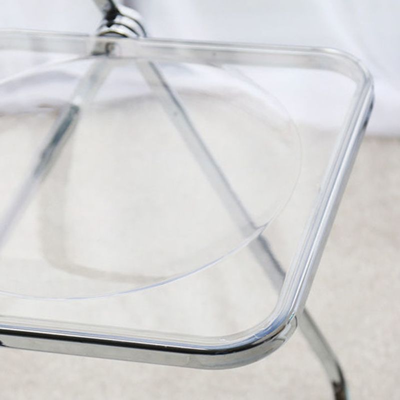 Industrial Style Plastic Dining Armless Chair Open Back Folding Side Chairs Clearhalo ' kitchen&dining_furn' 'Dining Chairs' 'Dining Tables & Seating' 'dining_chair' 'furn' 'furn_dining_chair' 'Furniture' 'furniture_dining_chair' 'Kitchen & Dining Furniture' 'kitchen' 1200x1200_04edbc3e-8e37-4d96-8be8-c4c5aed2e05f