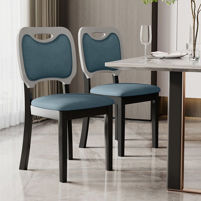 Nordischer Stil Masster Holzstuhl offener Essnamenstuhl für Esszimmer