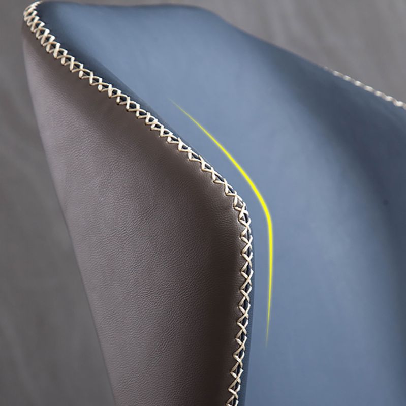 Modern Style Faux Leather Side Chair Wingback Arm Chair for Dining Room Clearhalo 'Dining Chairs' 'Dining Tables & Seating' 'dining_chair' 'furn' 'furn_dining_chair' 'Furniture' 'furniture_dining_chair' 'Kitchen & Dining Furniture' 1200x1200_04ef82fa-51ac-4b98-a8c7-97d90c1098e9