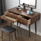 3-Drawer Vanity Makeup Table Set Traditional Mirrored Ash Vanity Clearhalo 'Bedroom Furniture' 'furn' 'furn_makeup_vanities' 'Furniture' 'Makeup Vanities' 'makeup_vanities' 1200x1200_04f374fc-ac22-400b-b151-7d835c936489