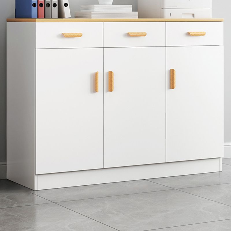 Archivo de madera Babyet lateral de cajones contemporáneos Archivo para hogar u oficina