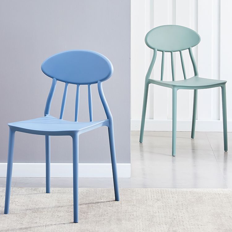 Modern Kitchen Plastic Dining Chairs Open Back Dining Side Armless Chairs Clearhalo ' kitchen&dining_furn' 'Dining Chairs' 'Dining Tables & Seating' 'dining_chair' 'furn' 'furn_dining_chair' 'Furniture' 'furniture_dining_chair' 'Kitchen & Dining Furniture' 'kitchen' 1200x1200_04f477d0-4fd7-4ffc-860c-29832ff5cced