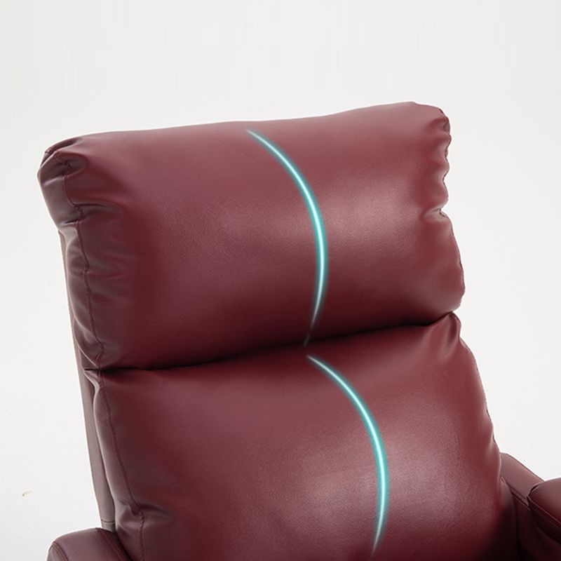 Reclinable estándar ajustable con soporte lumbar manual-empusph botton metal