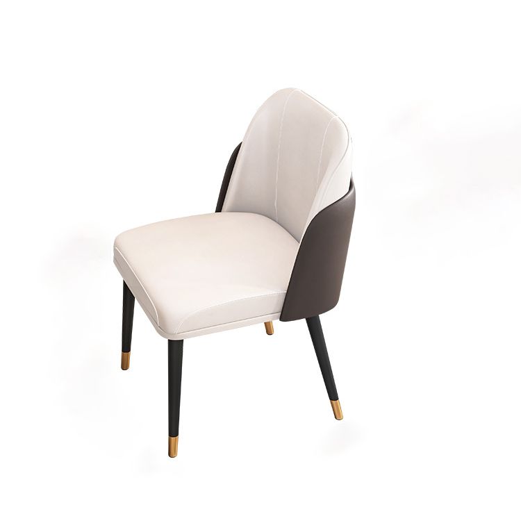 Scandinavian Style Metal Chairs Set Parsons Dining Room Kitchen Chairs Clearhalo ' kitchen&dining_furn' 'Dining Chairs' 'Dining Tables & Seating' 'dining_chair' 'furn' 'furn_dining_chair' 'Furniture' 'furniture_dining_chair' 'Kitchen & Dining Furniture' 'kitchen' 1200x1200_04fb7de4-b487-4d5a-ac1c-5241dae87443