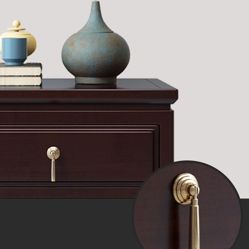 Traditional Accent Table Nightstand Antique Finish Drawer Storage Bed Nightstand Clearhalo 'Bedroom Furniture' 'furn' 'furn_night_stand' 'Furniture' 'night_stand' 'Nightstands' 1200x1200_04fe95f5-8c51-4544-84e9-cf2d386a9b39