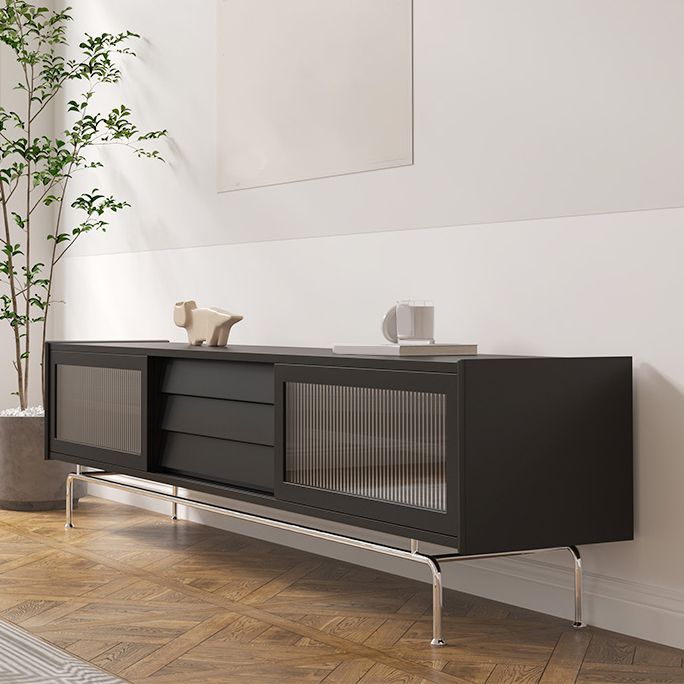 Scandinavian TV Stand Console Solid Wood TV Media Stand with Drawers Clearhalo 'furn' 'furn_tv_stands_entertainment_centers' 'Furniture' 'Living Room Furniture' 'TV Stands & Entertainment Centers' 'TV Stands & Media Storage Furniture' 'tv_stands_entertainment_centers' 1200x1200_04fecc10-8c09-418c-bd5a-b8d77d0c897d