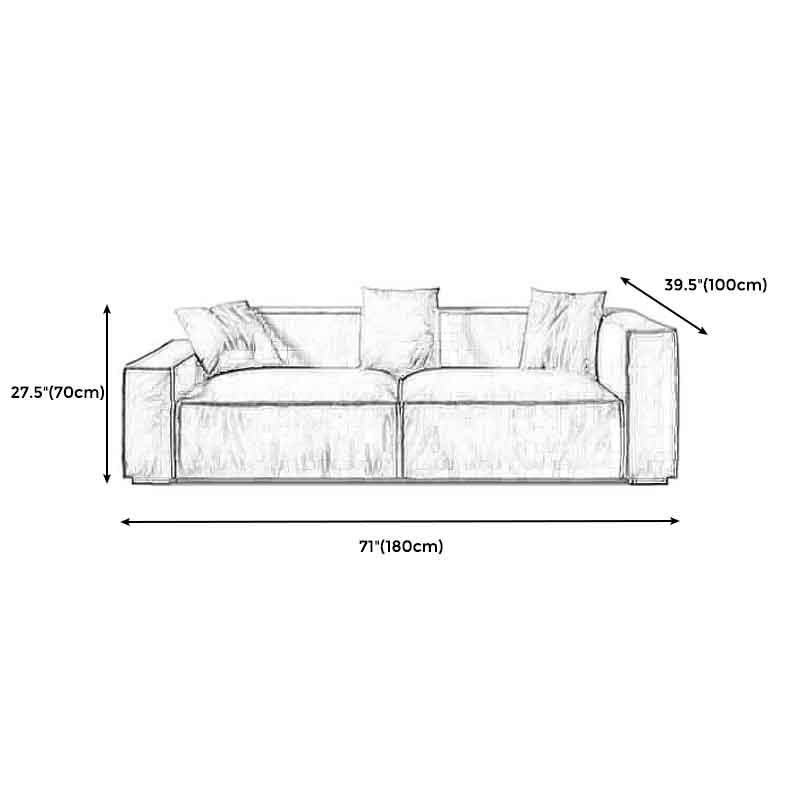 Tight Back Faux Leather Square Arm Sofa with Stain Resistant and Wear Resistance Clearhalo 'furn' 'furn_sofas' 'Furniture' 'furniture_sofas' 'kitchen' 'kitchen_sofas' 'Living Room Furniture' 'Sofa' 'sofas' 1200x1200_05013bcd-539c-4fbb-ae96-1bbafa3faf59