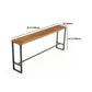 Industrial 1/4/5/9 Pieces Bar Table Set Rectangle Pine Wood Counter Table for Bar