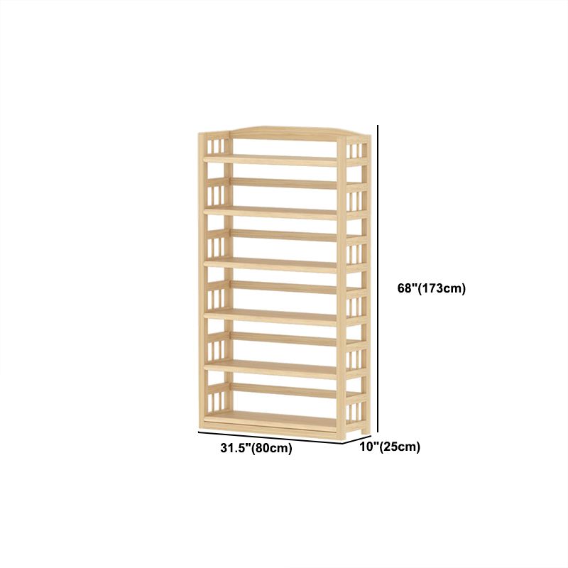 Contemporary Pine Shelf Bookcase Standard Natural Open Bookcase Clearhalo 'Bookcases' 'furn' 'furn_bookcases' 'Furniture' 'Office Furniture' 1200x1200_050554e2-0fec-4930-accf-b8fa10fe6830