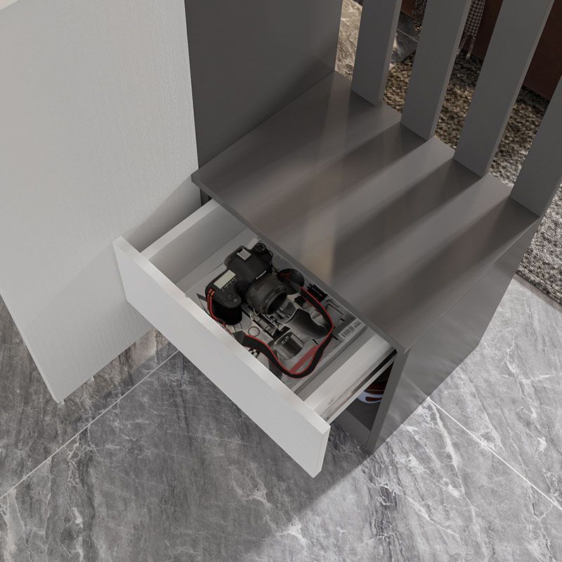 Modern 2-door Wood 78.74" Tall Accent Cabinet with Drawer for Living Room Clearhalo 'Cabinets & Chests' 'cabinets_chests' 'furn' 'furn_cabinets_chests' 'Furniture' 'Living Room Furniture' 1200x1200_0508f911-14d3-4395-8e19-1cf0509205ab