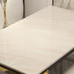 Metal Traditional Luxury Rectangle Indoor Table Sintered Stone Top Table with Legs Clearhalo ' dining_table' 'Dining Tables & Seating' 'Dining Tables' 'furn' 'furn_dining_table' 'Furniture' 'furniture_dining_table' 'Kitchen & Dining Furniture' 'kitchen&dining_furn' 'kitchen' 'kitchen_dining_table' 1200x1200_050a0def-6f7f-47de-9351-6abd457a9ead