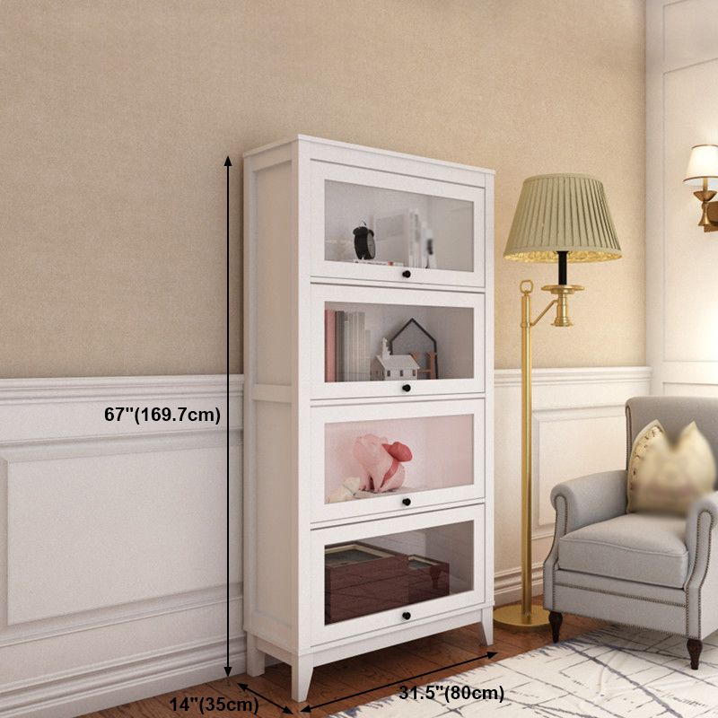 Engineered Wood Standard Bookcase Contemporary Bookcase With Doors Clearhalo 'Bookcases' 'furn' 'furn_bookcases' 'Furniture' 'furniture_bookcases' 'kitchen' 'kitchen_bookcases' 'Living Room Furniture' 'Office Furniture' 1200x1200_050a2b6e-c33e-470c-a2e3-150b6b63e814