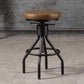 Industrial Metal Counter Height Stools Adjustable Bar Stool for Indoor Clearhalo 'Bar Furniture' 'Bar Stools' 'bar_stools' 'furn' 'furn_bar_stools' 'Furniture' 'Kitchen & Dining Furniture' 1200x1200_050ab689-f306-437c-a29a-155d85577906