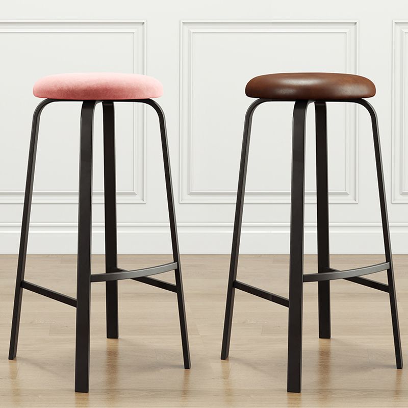 Stackable Black Counter Stools Backless Scandinavian Metal Bar Stools (Set of 3) Clearhalo 'Bar Furniture' 'Bar Stools' 'bar_stools' 'furn' 'furn_bar_stools' 'furniture_bar_stools' 'Kitchen & Dining Furniture' 'kitchen&dining_furn' 'kitchen' 'kitchen_furn' Furniture' 1200x1200_050b16f3-3d05-4364-8265-8e6de5e08701