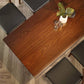 Industrial Solid Wood Furniture 1/4/5/7 Pcs Standard Height Dining Room Table Set Clearhalo 'Dining Room Sets' 'Dining Tables & Seating' 'dining_room_set' 'furn' 'furn_dining_room_set' 'Furniture' 'Kitchen & Dining Furniture' 1200x1200_050b6d9b-bcce-4651-9893-4f1aa0b4ce6d