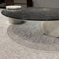 Tropical Round Cocktail Table Glass Pedestal Single Coffee Table Clearhalo 'Coffee & Accent Tables' 'Coffee Tables' 'coffee_tables' 'furn' 'furn_coffee_tables' 'Furniture' 'Living Room Furniture' 1200x1200_050e2357-e345-426f-8923-607188254a6c
