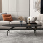 Glam Slate Coffee Cocktail Table 4 Legs Cocktail Table for Living Room Clearhalo 'Coffee & Accent Tables' 'Coffee Tables' 'coffee_tables' 'furn' 'furn_coffee_tables' 'Furniture' 'Living Room Furniture' 1200x1200_050e34b8-6dd1-4deb-8e1c-f6e5cf2fd4d5