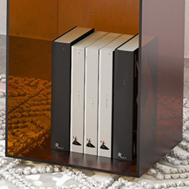 Style moderne à l'arrière fermé bibliothèque en acrylique pour salle d'étude