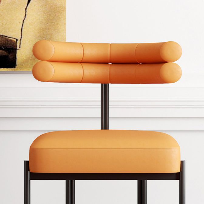 Glam Style Metal Chairs Sets Dining Room Kitchen Open Back Side Chairs Clearhalo ' kitchen&dining_furn' 'Dining Chairs' 'Dining Tables & Seating' 'dining_chair' 'furn' 'furn_dining_chair' 'Furniture' 'furniture_dining_chair' 'Kitchen & Dining Furniture' 'kitchen' 1200x1200_0512aab1-2dc1-484a-9202-bd063796a1c9