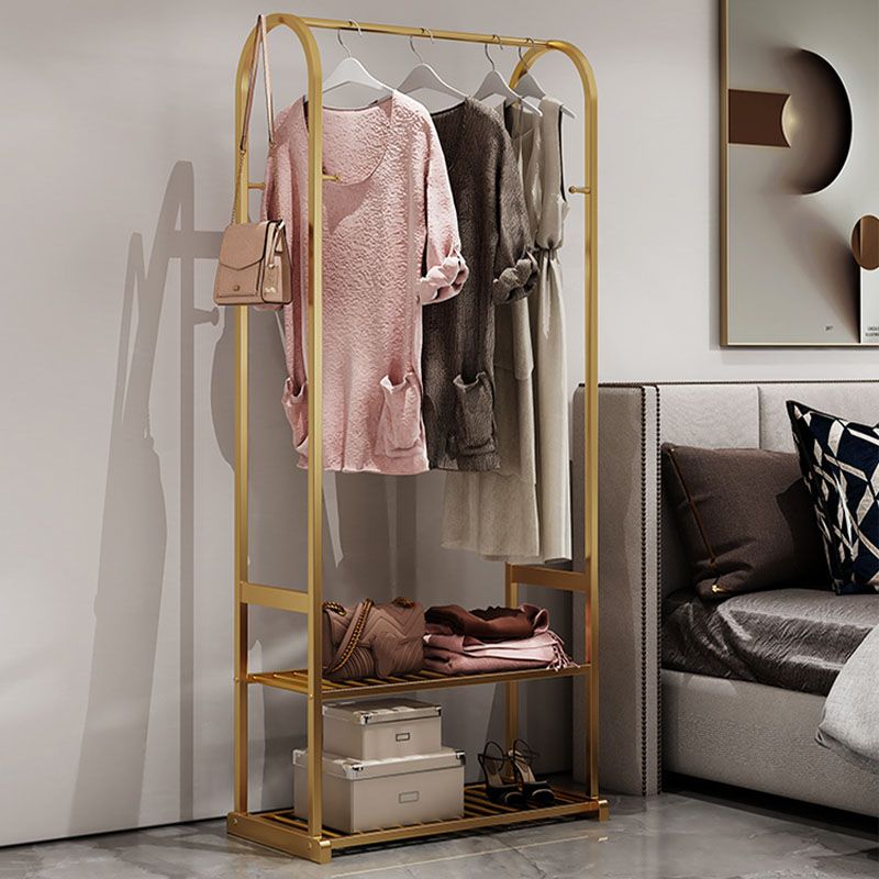 Crochets de manteau de couche à couche ordinaire luxueux avec étagères de rangement