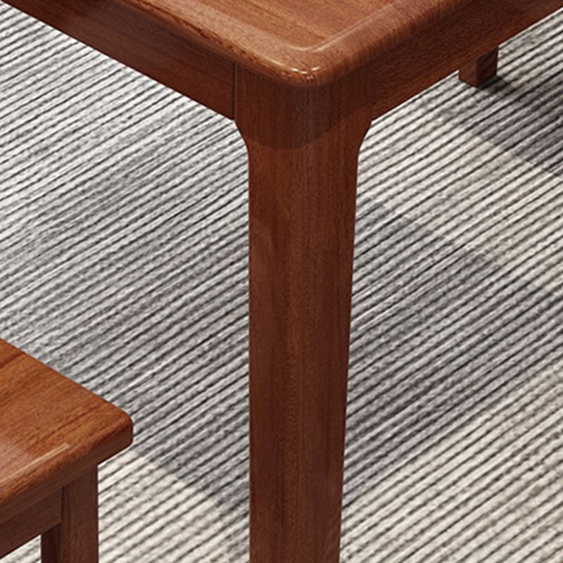 Rectangle Dining Room Table Wood Dining Table for Dining Room Clearhalo 'Dining Tables & Seating' 'Dining Tables' 'dining_table' 'furn' 'furn_dining_table' 'Furniture' 'Kitchen & Dining Furniture' 1200x1200_0516e918-9a83-4639-b585-70004cb75f4c