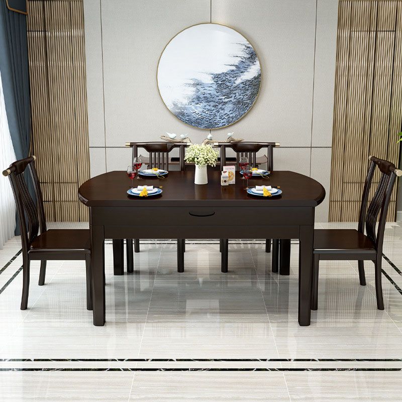 4 gambe mobili da pranzo tavolo da pranzo estensibile per sala da pranzo