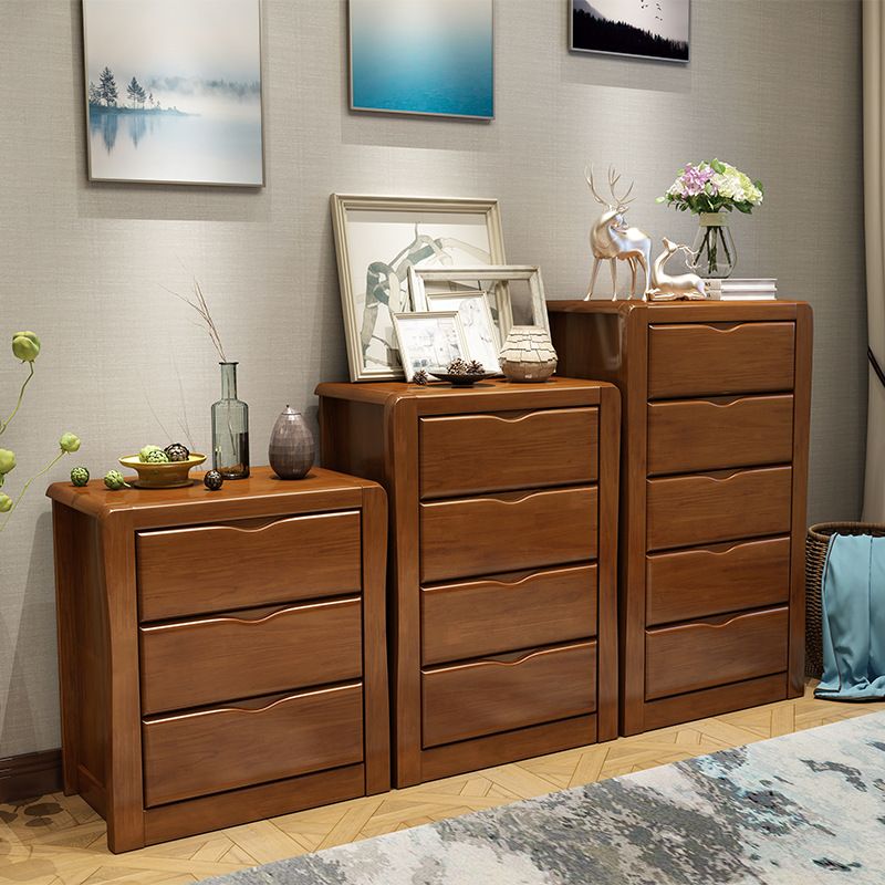 Moderne houten kastgroeven rechthoekige zijkast met lade