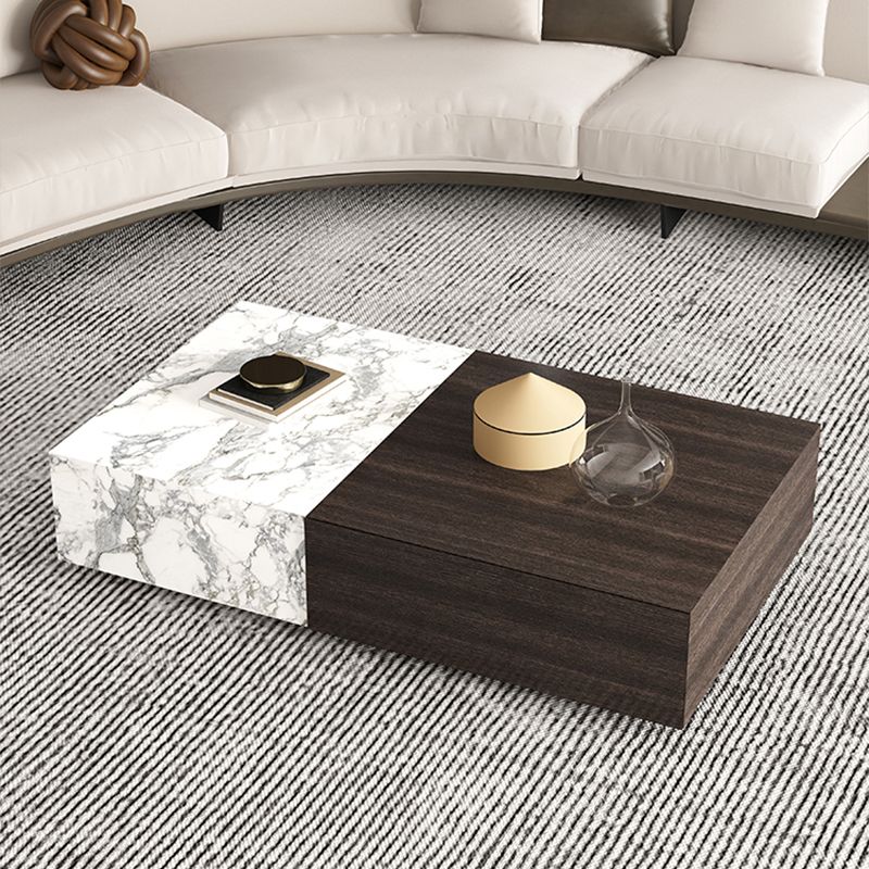 31" Wide Contemporary Cocktail Table Stone Coffee Cocktail Table Clearhalo 'Coffee & Accent Tables' 'Coffee Tables' 'coffee_tables' 'furn' 'furn_coffee_tables' 'Furniture' 'Living Room Furniture' 1200x1200_051c8579-d061-4a77-ae5a-608c5eeed161