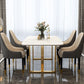 Luxury Sintered Stone Dining Table Rectangle Table with Double Pedestal in Gold Clearhalo ' dining_table' 'Dining Tables & Seating' 'Dining Tables' 'furn' 'furn_dining_table' 'Furniture' 'furniture_dining_table' 'Kitchen & Dining Furniture' 'kitchen&dining_furn' 'kitchen' 'kitchen_dining_table' 1200x1200_051e1873-b334-4498-a2c7-cddf161dbe56
