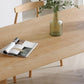 Modern Pine Wood Indoor Table for Restaurant Rectangle Dining Table with Double Pedestal Clearhalo 'Dining Tables & Seating' 'Dining Tables' 'dining_table' 'furn' 'furn_dining_table' 'Furniture' 'furniture_dining_table' 'Kitchen & Dining Furniture' 1200x1200_0520f157-d91e-462b-bc78-536df61133d9