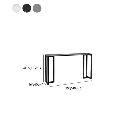 工業用バーの高さのテーブルストーントップビストロテーブルパティオの使用