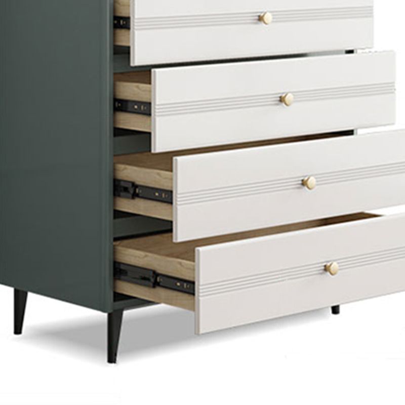 Cofre de acento rectangular moderno con cajón de agua resistente al agua