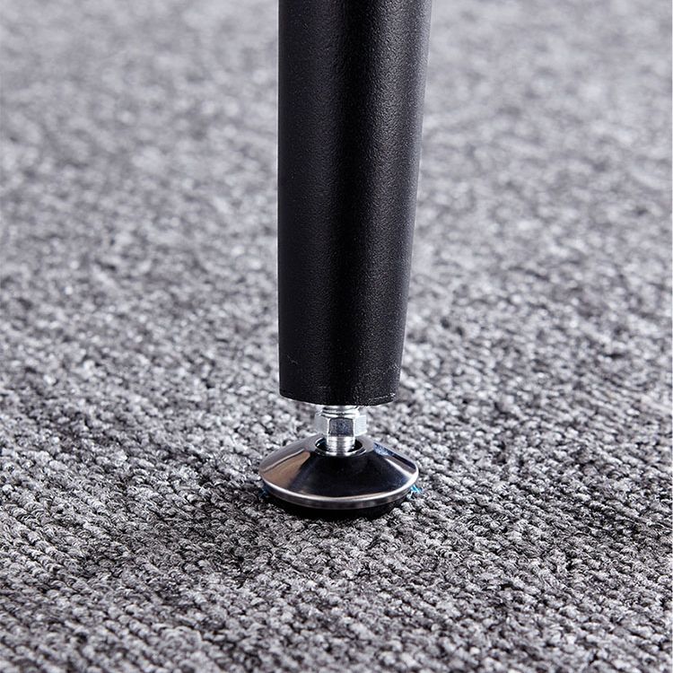 Industrial Sintered Stone Dining Table 4 Legs Metallic Base Rectangle Table for Home Clearhalo ' dining_table' 'Dining Tables & Seating' 'Dining Tables' 'furn' 'furn_dining_table' 'Furniture' 'furniture_dining_table' 'Kitchen & Dining Furniture' 'kitchen&dining_furn' 'kitchen' 'kitchen_dining_table' 1200x1200_0529ae0d-1f6b-430b-a227-d2f39fe14ec4