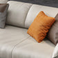 Genuine Leather Pillow Top Arm Modern Sofa/Sectional with Removable Cushions for Apartment