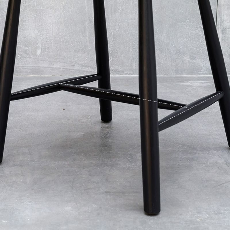 Minimalist Style Wood Dining Side Chair Windsor Back Side Single Chair for Home Use Clearhalo ' kitchen&dining_furn' 'Dining Chairs' 'Dining Tables & Seating' 'dining_chair' 'furn' 'furn_dining_chair' 'Furniture' 'furniture_dining_chair' 'Kitchen & Dining Furniture' 'kitchen' 1200x1200_052e21ce-23d3-40cf-9430-4736c020a77c