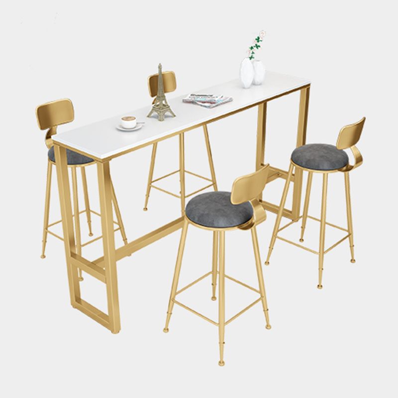 Contemporary Bar Table Set 1/2/5 Pieces Bar Stool and Table Set Clearhalo 'Bar Furniture' 'furn' 'furn_home_bar_bar_sets' 'Furniture' 'Home Bars & Bar Sets' 'home_bar_bar_sets' 'Kitchen & Dining Furniture' 1200x1200_05356093-2711-498a-b808-ac6962e6b3bb