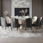 Round Dinette Table Traditional Luxury Dining Site Table with Pedestal Base Clearhalo ' dining_table' 'Dining Tables & Seating' 'Dining Tables' 'furn' 'furn_dining_table' 'Furniture' 'furniture_dining_table' 'Kitchen & Dining Furniture' 'kitchen&dining_furn' 'kitchen' 'kitchen_dining_table' 1200x1200_05378868-aed4-4b23-b1ca-d336ae0abac7