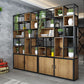 Industrial Style Bookshelf Solid Wood Open Back Bookcase for Home Office Clearhalo 'Bookcases' 'furn' 'furn_bookcases' 'Furniture' 'furniture_bookcases' 'kitchen' 'kitchen_bookcases' 'Living Room Furniture' 'Office Furniture' 1200x1200_05384642-b28a-4b2f-a9bd-9aa11d373eec