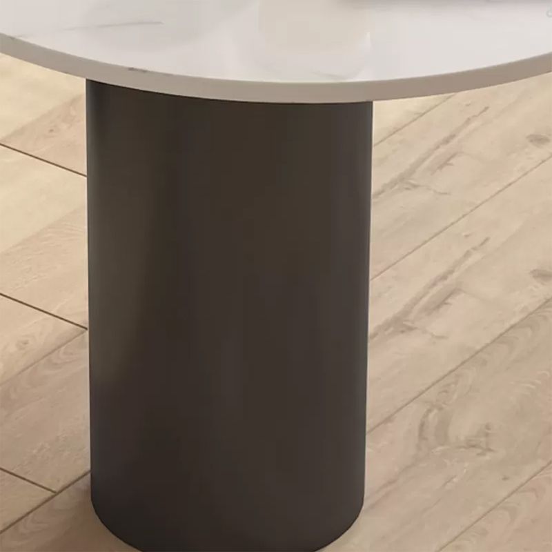 Bureau d'écriture contemporain bureau de bureau piédestal avec des jambes en métal