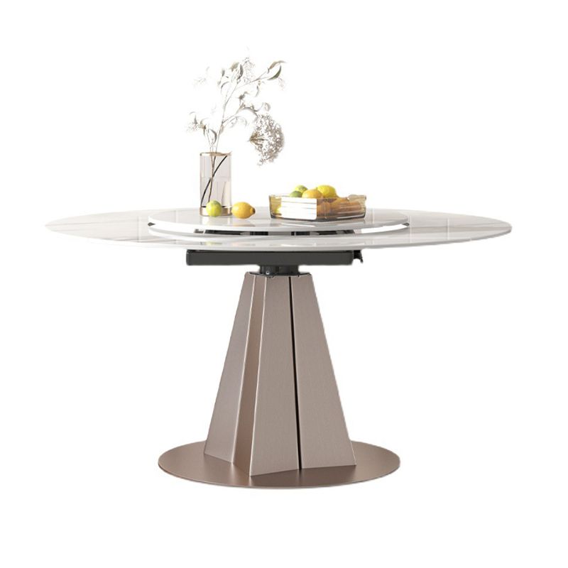 Modern Style 1/3/4/5/7/9 Pieces Dining Sintered Stone Dining Table Set with Metal Legs Clearhalo 'Dining Room Sets' 'Dining Tables & Seating' 'dining_room_set' 'furn' 'furn_dining_room_set' 'Furniture' 'furniture_dining_room_set' 'Kitchen & Dining Furniture' 'kitchen&dining_furn' 'kitchen' 1200x1200_05392523-904a-4cb2-a6f0-9a1f6f5093af