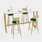 Contemporary Bar Table Set 1/2/5 Pieces Bar Stool and Table Set Clearhalo 'Bar Furniture' 'furn' 'furn_home_bar_bar_sets' 'Furniture' 'Home Bars & Bar Sets' 'home_bar_bar_sets' 'Kitchen & Dining Furniture' 1200x1200_053c41f5-c625-4e4d-a090-7a35173da509