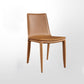 Leather Contemporary Modern Indoor-Outdoor Side Chair Solid Back Chair Clearhalo 'Dining Chairs' 'Dining Tables & Seating' 'dining_chair' 'furn' 'furn_dining_chair' 'Furniture' 'furniture_dining_chair' 'Kitchen & Dining Furniture' 1200x1200_053f6bf8-56e7-47c5-ba45-be2d05f6e3b8