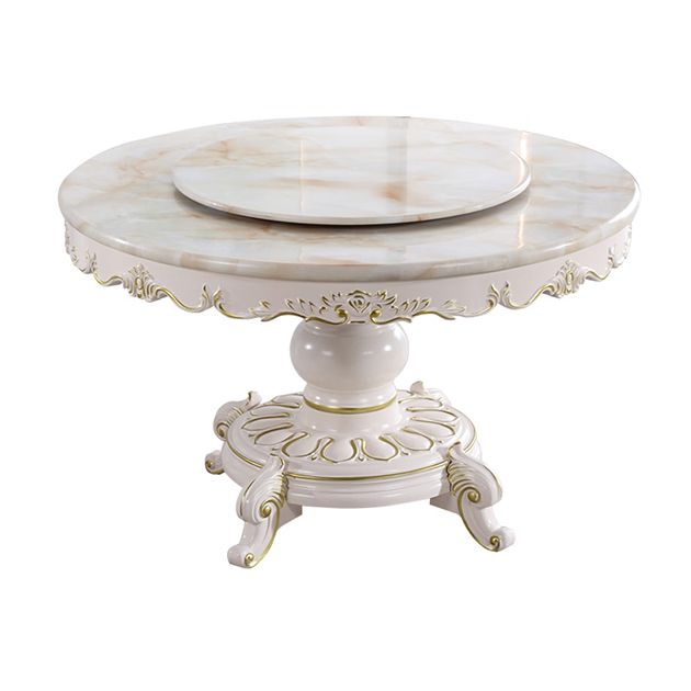 Solid Wood Victorian Round Table Marble Dining Table with Pedestal Base Clearhalo ' dining_table' 'Dining Tables & Seating' 'Dining Tables' 'furn' 'furn_dining_table' 'Furniture' 'furniture_dining_table' 'Kitchen & Dining Furniture' 'kitchen&dining_furn' 'kitchen' 'kitchen_dining_table' 1200x1200_05419174-b010-42e8-83d9-ec33d3d35933