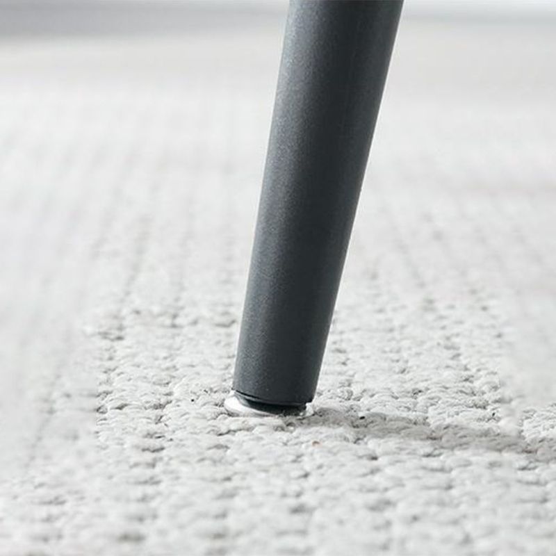 Table à manger rectangle table à manger en pierre industrielle avec 4 jambes