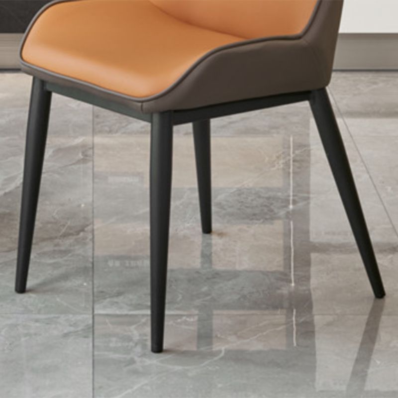 Industrial Dining Accent Chair Upholstered Side Chair for Home Clearhalo 'Dining Chairs' 'Dining Tables & Seating' 'dining_chair' 'furn' 'furn_dining_chair' 'Furniture' 'Kitchen & Dining Furniture' 1200x1200_05482e90-5c6e-4b53-99ae-40d4addf8986